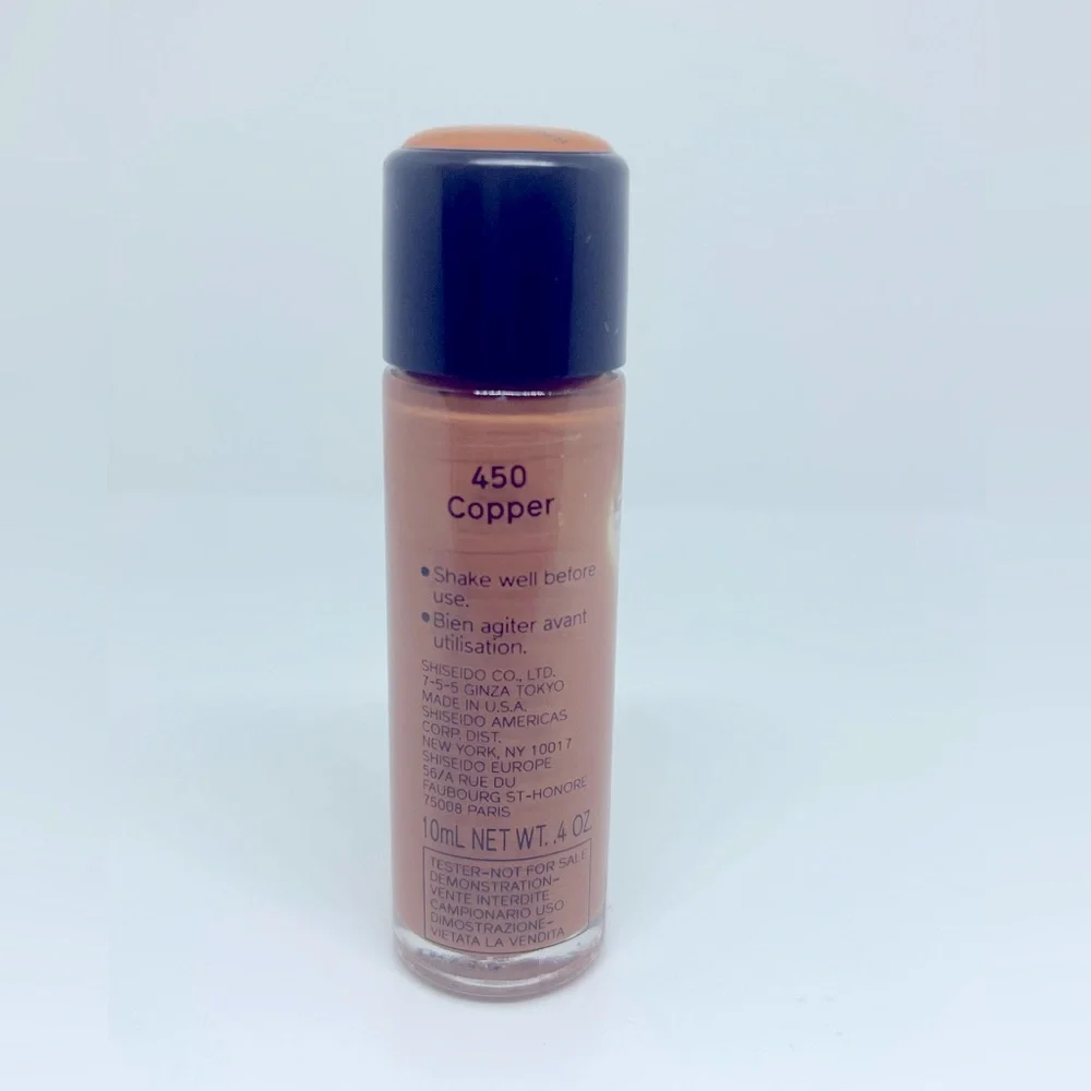 SHISEIDO Synchro Skin Radiant Lifting Foundation 450 COPPER-10ML New w/out‎ Box